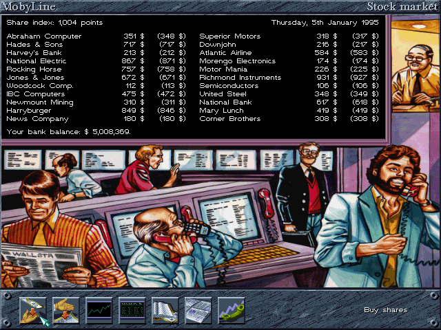 Ocean Trader screenshot 4 for Amiga
